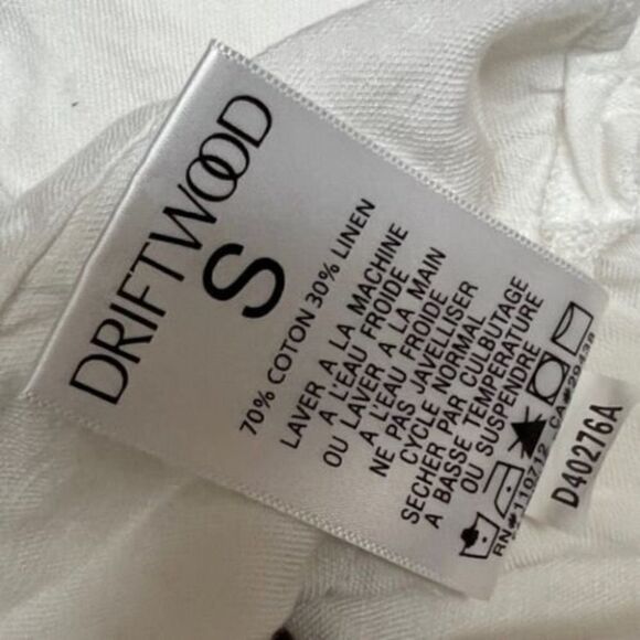 Driftwood Tunic‎ Linen Dress Floral Embroidered Bohemian Mini Burgundy Layer - Picture 9 of 13